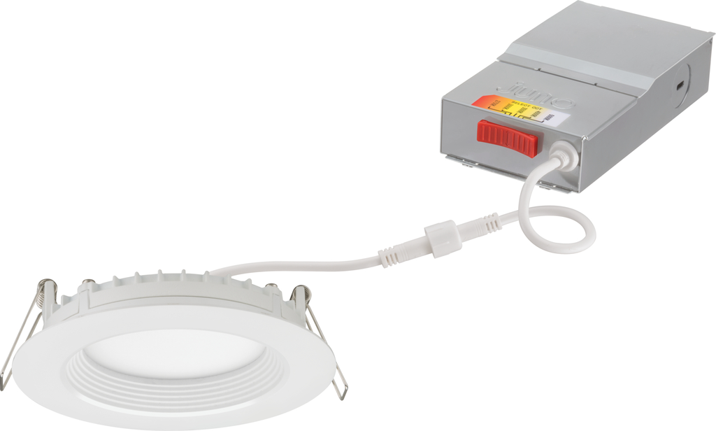 Mayer-DDS-4IN wafer-thin LED downlight, Regressed, Switchable CCT – 2700K, 3000K, 3500K, 4000K, and 5000K, 90+ CRI, Matte White-1
