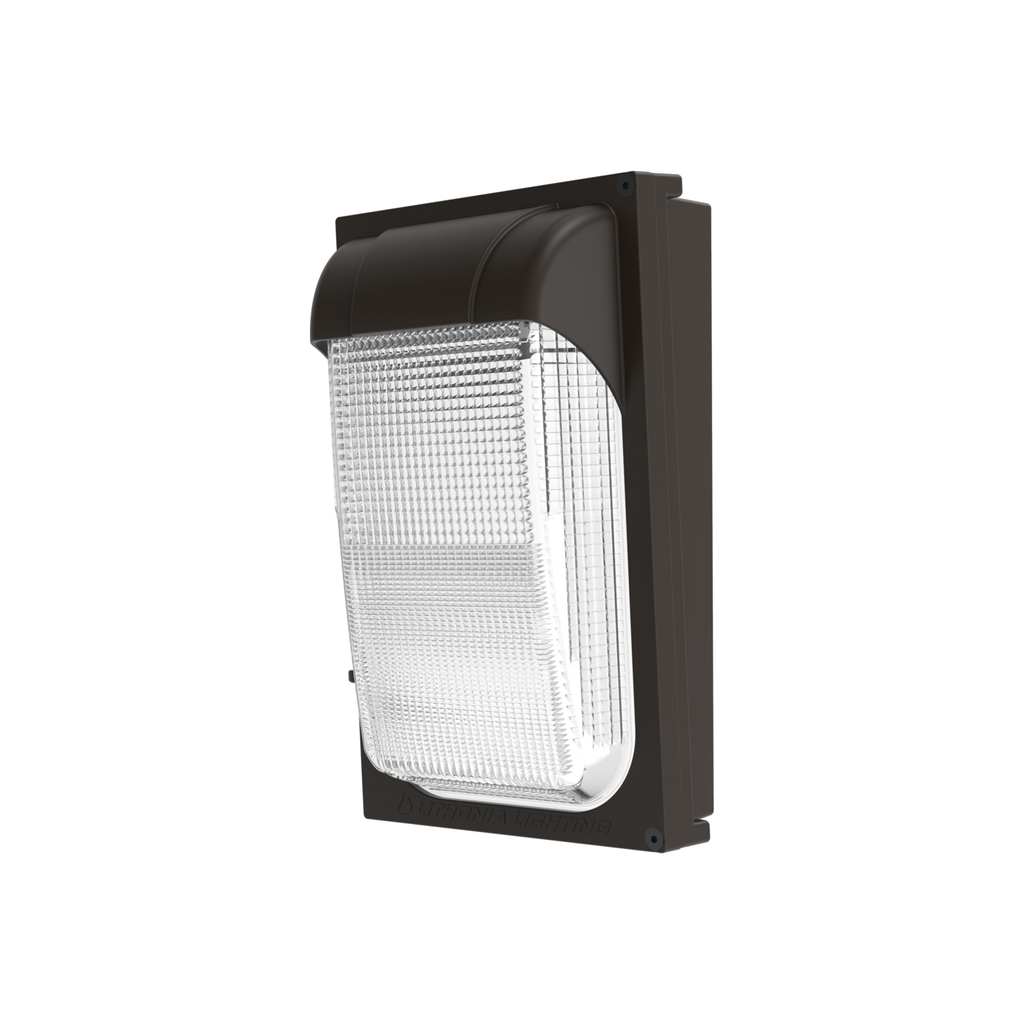 Mayer-DDS-TWX LED Size 1 Wallpack, LED, Adjustable light output, 5000K , 120-277V, Photocell, buttontype, Textured dark bronze, super durable-1