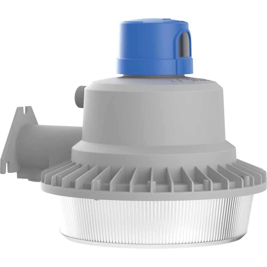 Mayer-DDS-BarnGuard LED Barn Light, Adjustable light output, Switchable CCT- 3000K, 4000K, and 5000K, 120-277V, NEMA twist-lock receptacle only, Natural aluminum finish-1