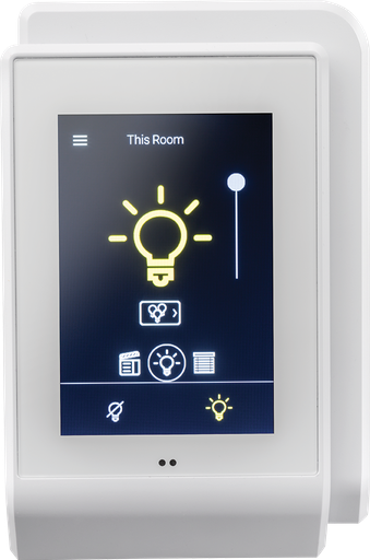 Mayer-DDS-Low Voltage Wallpod, Touchscreen Wall Control, White-1