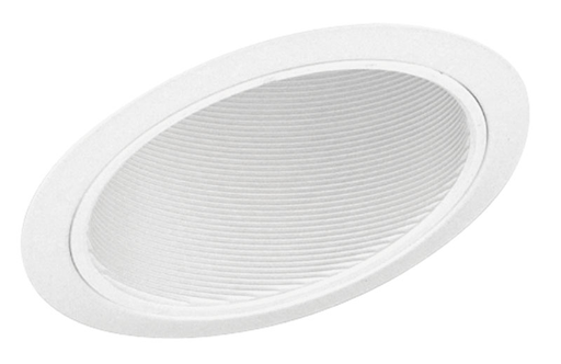 Mayer-DDS-6IN Standard Slope Downlight Baffle Trim, White, White Trim Ring-1