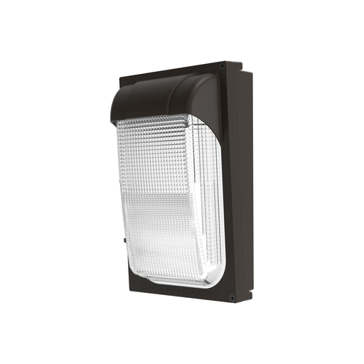 Mayer-DDS-TWX LED Size 1 Wallpack, LED, Adjustable light output, 5000K , 120-277V, Photocell, buttontype, Textured dark bronze, super durable-1