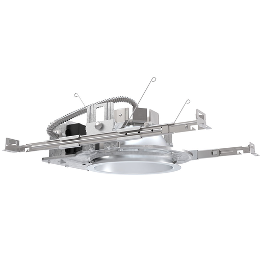 Mayer-DDS-LDN 6IN Round New Construction Housing, 3500K, 1,500 Lumens, Multi-Volt, 0-10V Driver Dims to 10%, Housing-1