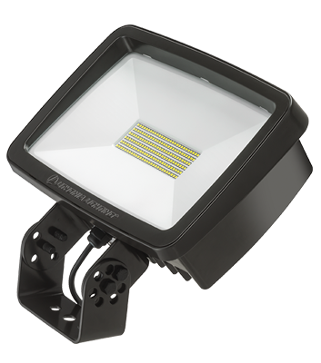 Mayer-DDS-Outdoor LED Floodlights, LED, 4000K, 120-277V, Yoke/trunnion mount, Dark bronze finish, super durable-1