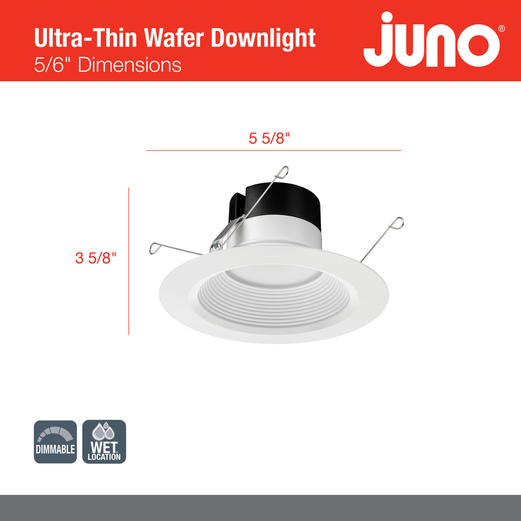 JUNO 65BEMWHLSWW590CRIM6 Downlight Cooper Electric