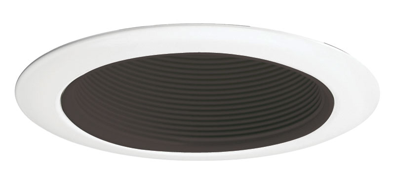 Product image for Juno 14B-WH 4 Inch 50 W R/PAR20 Black Baffle Downlight Trim