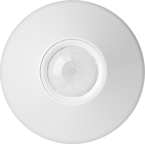 Product image for Sensor Switch CMR 9-1/4 Hp 120/277 VAC White 360 Degrees Ceiling Mount Passive Infrared Sensor