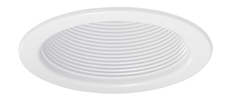 Product image for 4" VuLite Battle Trim - White w/ White Baffle