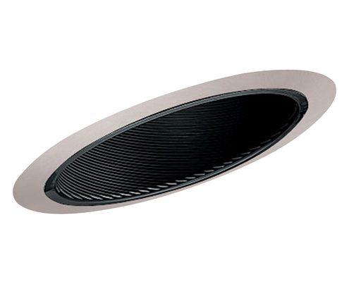 Product image for JNO 604B-BRZ SLOPED BAFFLE BLACK INTERIOR BRONZE TRIM