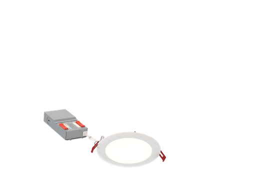 WF6 ALO20 SWW5 90CRI MVOLT MW - Switchable White Flat LED Wafer Canless Downlight