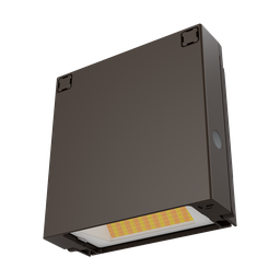 Product image for Lithonia WPX0-LED-ALO-SWW2-MVOLT-PE-DDBXD-M2 LED Wallpack, 850-1650 Lumens, 3000K/4000K/5000K, 120-277V, Photocell, Dark Bronze