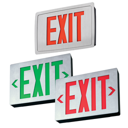 LITH LES1R 120/277V SF EXIT