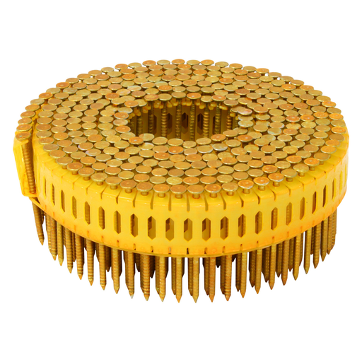 0 Degree Plastic Sheet Coil Nails - Galvanized