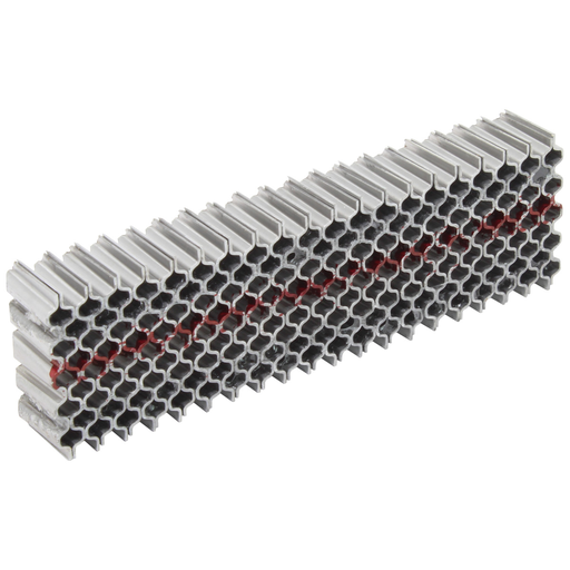 1" Wide Corrugated Fasteners - Bright