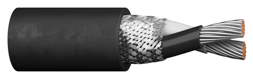 18 AWG, Multi-conductor Electronic Cable, 3 Conductor, Unshielded, Black