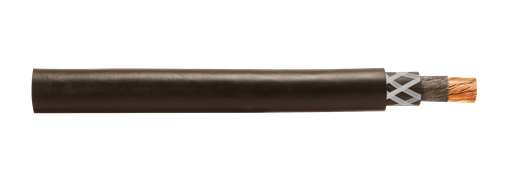 Type W Mining Cable, 3/0 AWG, 1 Conductor, 259 Strand, 2kV, Black