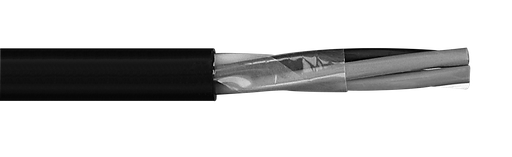 Tray Cable, 10 AWG, 3 Conductor, Unshielded, Black