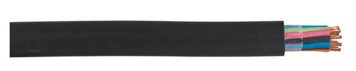 SOOW Portable Cord, 10 AWG, 104 Strand, 5C, CPE, Black