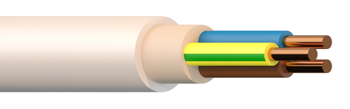 Diesel Locomotive Cable, 10 AWG, Tinned copper, XL-CPE, Black