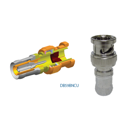 Mayer-DDS-Double Bubble RG-59 BNC Coax Compression Connector-1