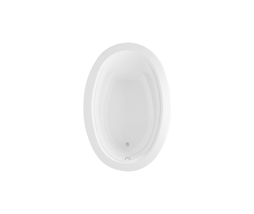 AD396062 60 x 41.5 Acrylic Drop-in End Drain Bathtub in White