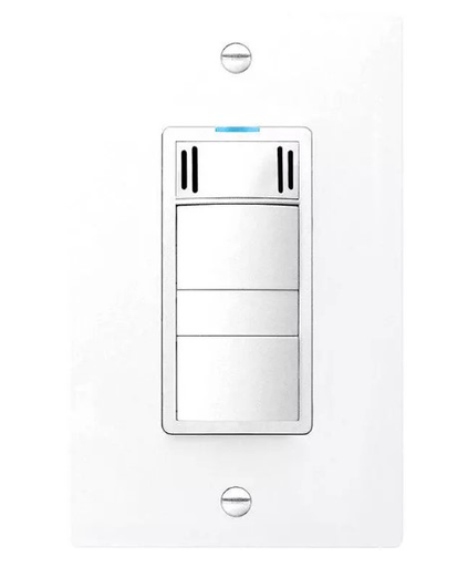 FV-WCCS2-W - WhisperControl On/Off Switch for Ventilation Fan/Light Control with Condensation Sensor Plus, Switch for Panasonic Ventilation Fans, Energy Star Certified, Code Compliant, White Colored Switch with Wall Plate