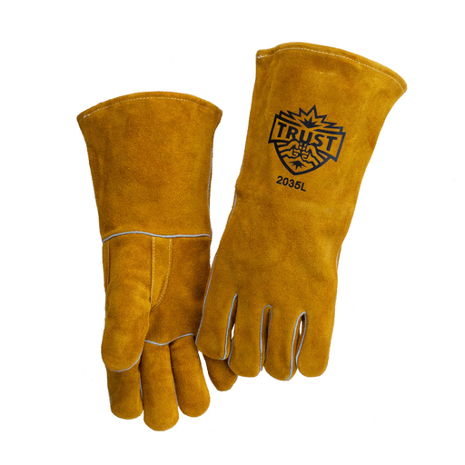 Trust Protection 2035 Select Shoulder Split Cowhide Stick Welders Glove | Large