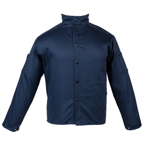 Trust Protection 5504XL XL 30 Inch Navy Blue Flame Resistant Jacket