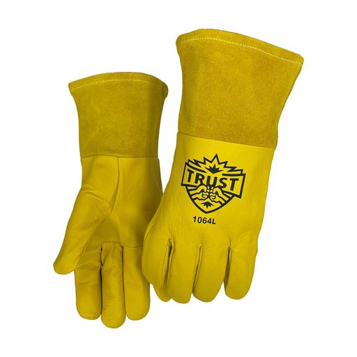 Trust Protection 1064XL XL Pigskin MIG Gloves with 4 Inch Cuff