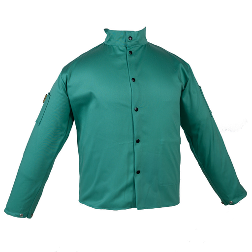 Trust Protection 55002X 2X 30 Inch Green Flame Resistant Jacket