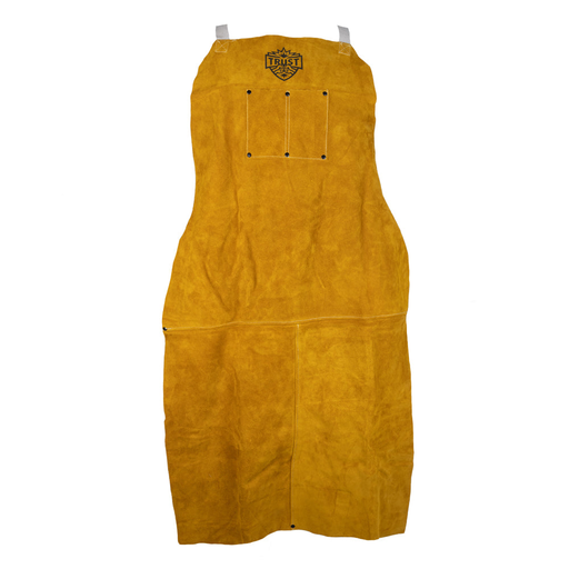 Trust Protection 5053 24 Inch X 42 Inch Gold Leather Bib Apron