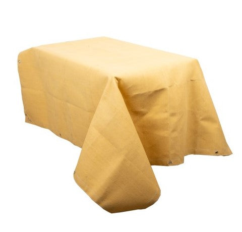 Trust Protection 6060 Medium Duty 30Oz Gold Acrylic Coated Fiberglass Welding Blanket | 6' x 8'