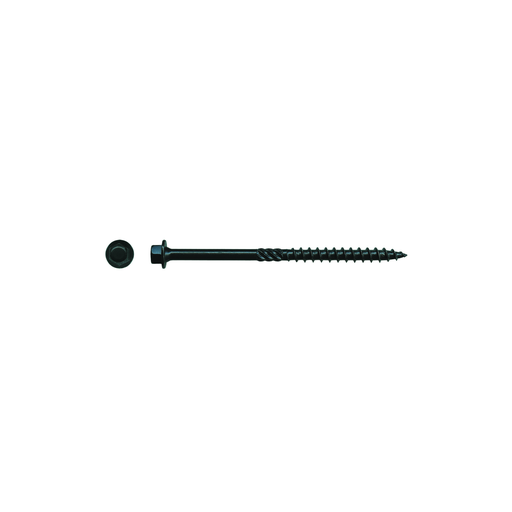 Big Timber BL142-25 14 x 2" Hex Head Black Log Screw 25/Bucket