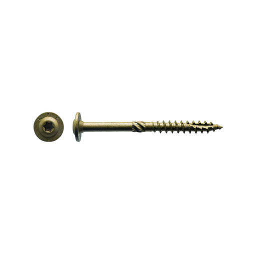 Big Timber CTX153-25 15 x 3" Bronze T-30 Lag Screw 25/Bucket