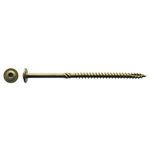 Big Timber CTX156-100 15 x 6" Bronze T-30 Lag Screw 100/Bucket