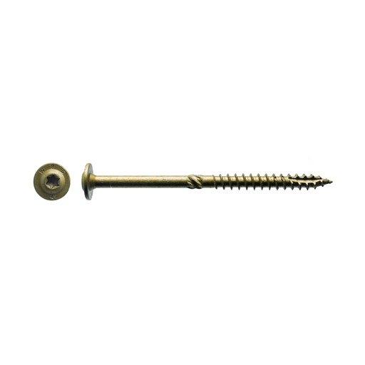 Big Timber CTX154-100 15 x 4" Bronze T-30 Lag Screw 100/Bucket