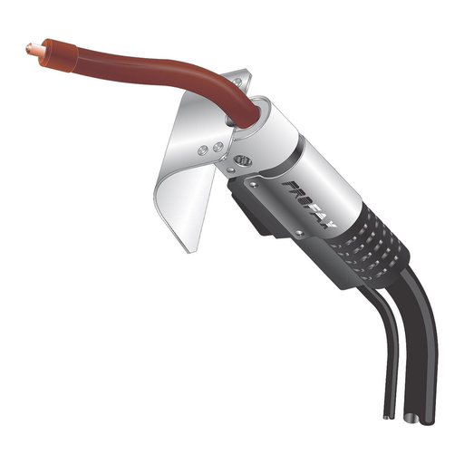 Profax PX1260-10 Self-Shielded Flux Core Welding Gun, 10 ft – 350A Universal Feeder-Ready