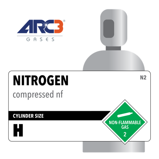 Nitrogen NF Medical Gas size H 200