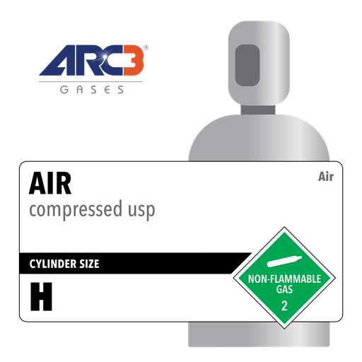 Air USP Medical Gas size H 200