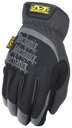 Mechanix Wear MFF-05-009 FastFit Gloves, Medium Black, Touchscreen Capable, Elastic Cuff