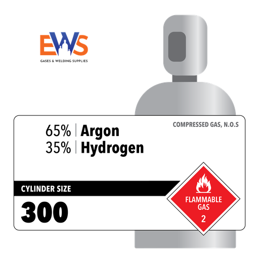 ARGON/HYDROGEN (65/35) 336CF