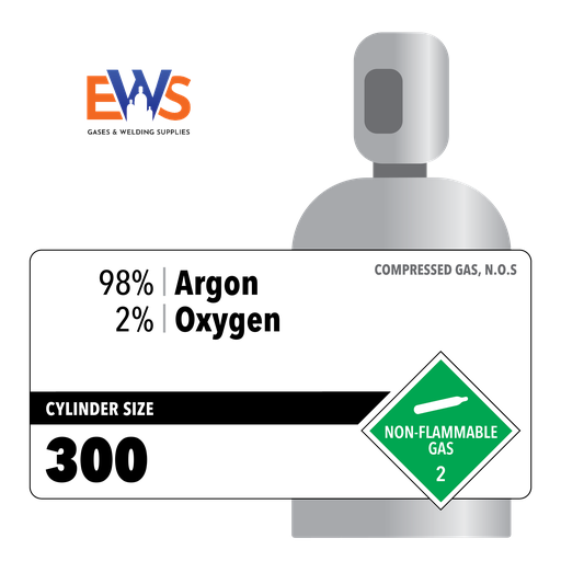 ARGON/OXYGEN (98/2) 336CF