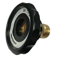 CGA HAND TIGHT NUTS WITH PLASTIC GRIP
