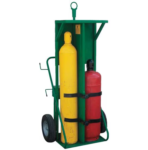 CART-24" CYLINDER CAPACITY-HOOD-FIRE WALL-LIFT EYE-SC-11 WHEEL-WITH PERMA CLAMP