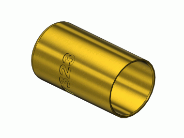 HOSE FERRULE, .525"ID X 1"LG (WE 7323)