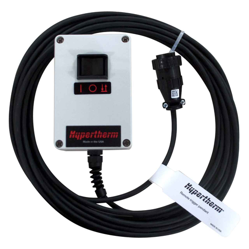 Hypertherm 128650 RMT Remote On/Off Pendant for Machine Torch, 7.6 m (25')