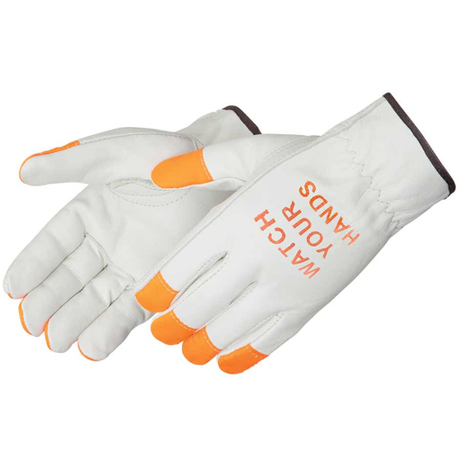 DRIVER GLOVE ORANGE FINGERTIPS SIZE 3XL