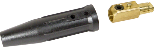 Lenco Style Cable Connector, Male Only, #1/0 to #2/0 Cable