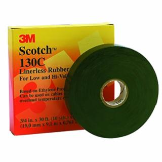 3M 7010351912 Scotch Series Rubber Splicing Tape 130C High Voltage Insulation Tape