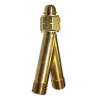 "Y" CONNECTIONS BRASS